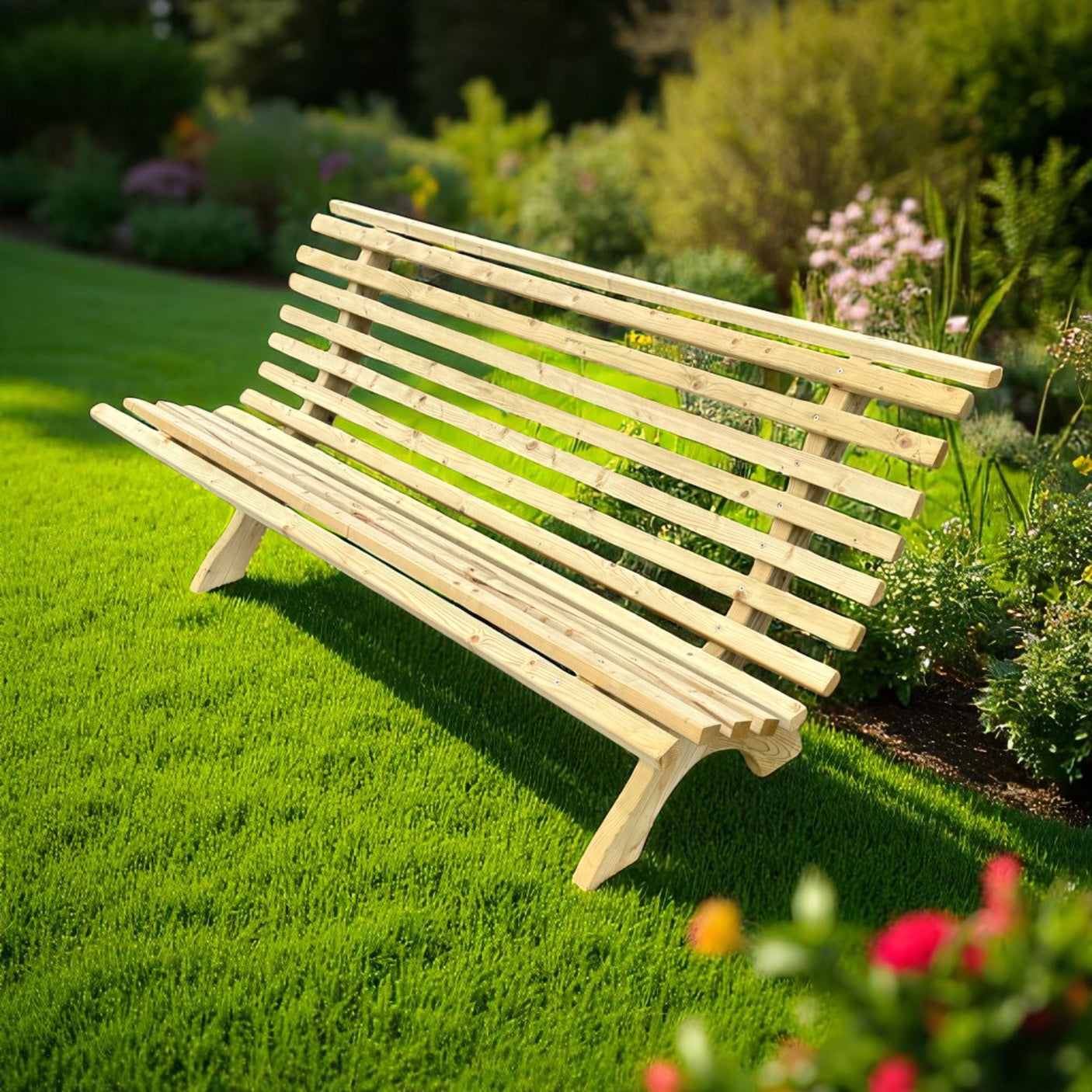 Gartenbank Holzbank - KDI - Elpetal