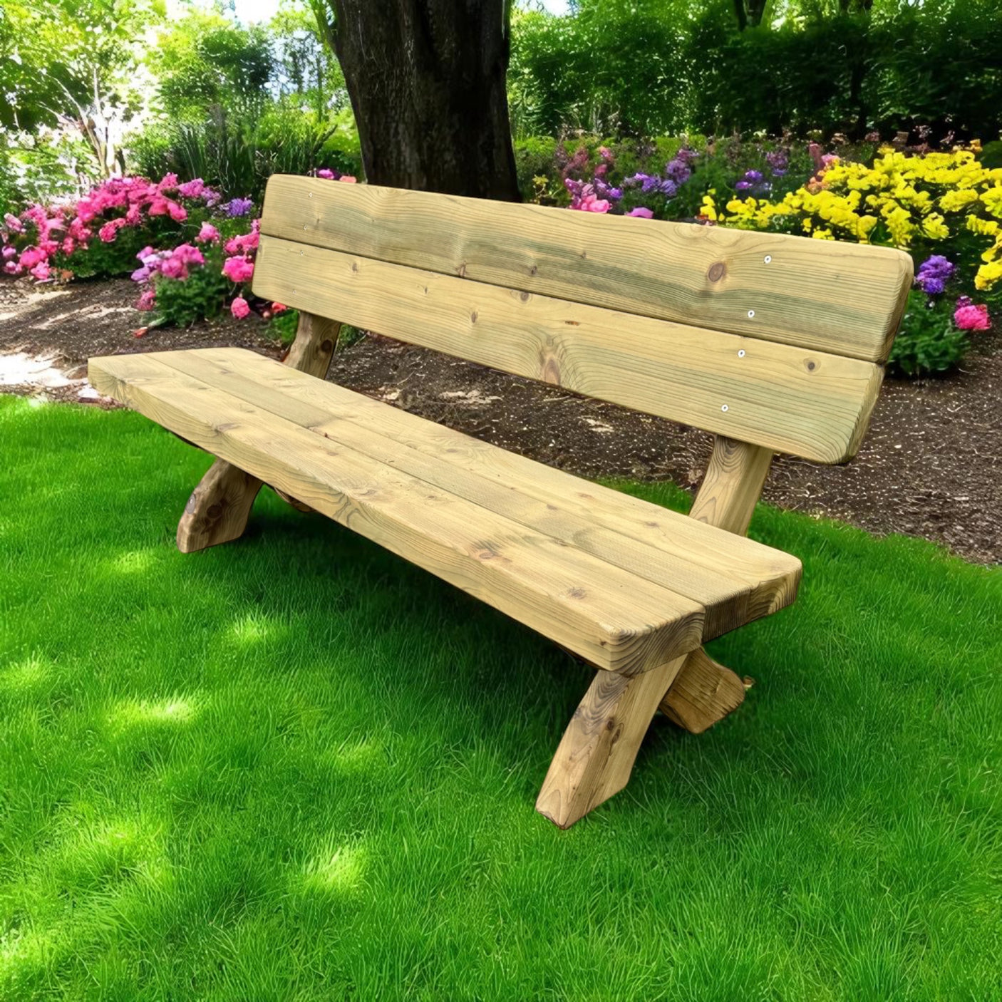 Gartenbank Holzbank - Hennetal