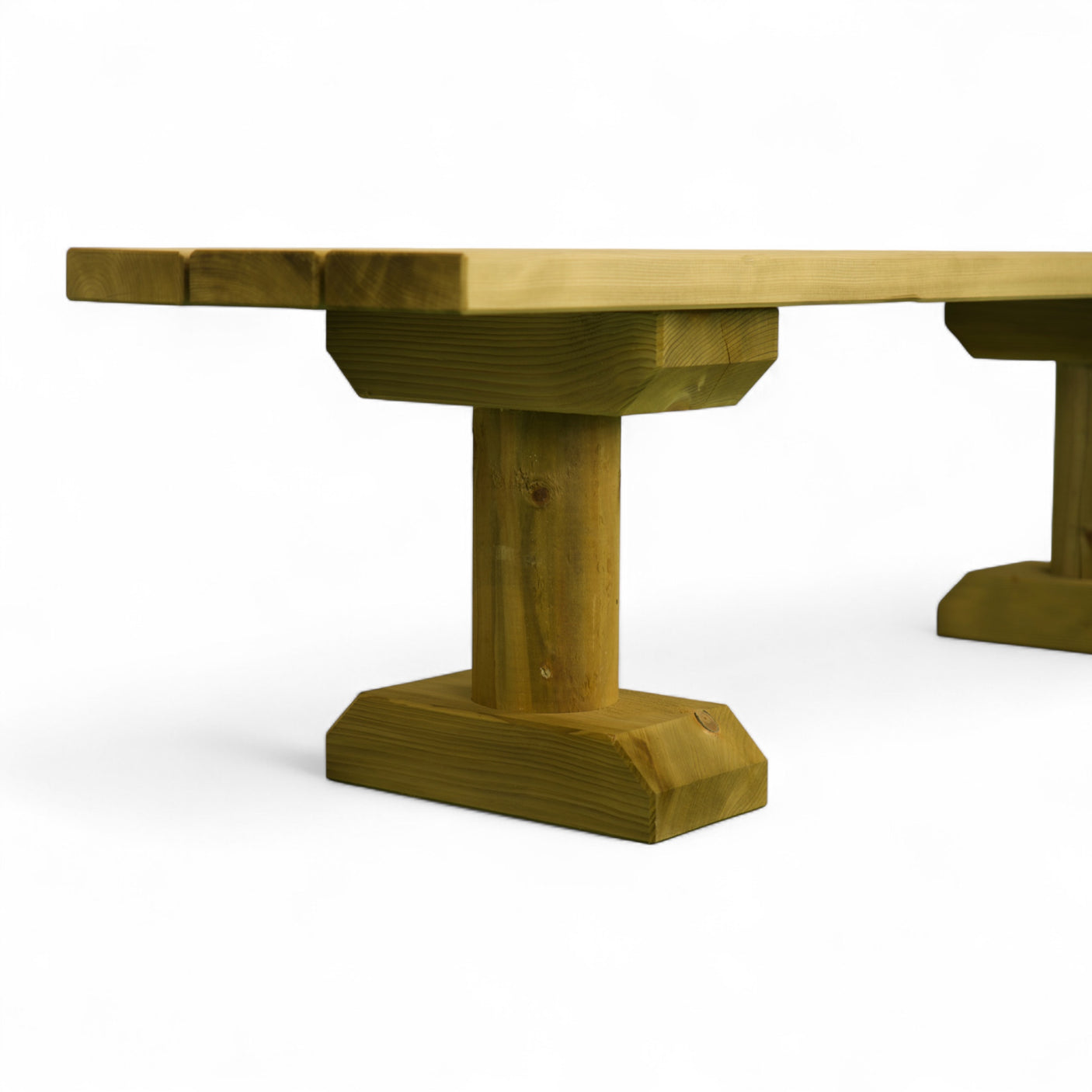 Gartenbank Holzbank ohne Lehne - KDI - Oestertal