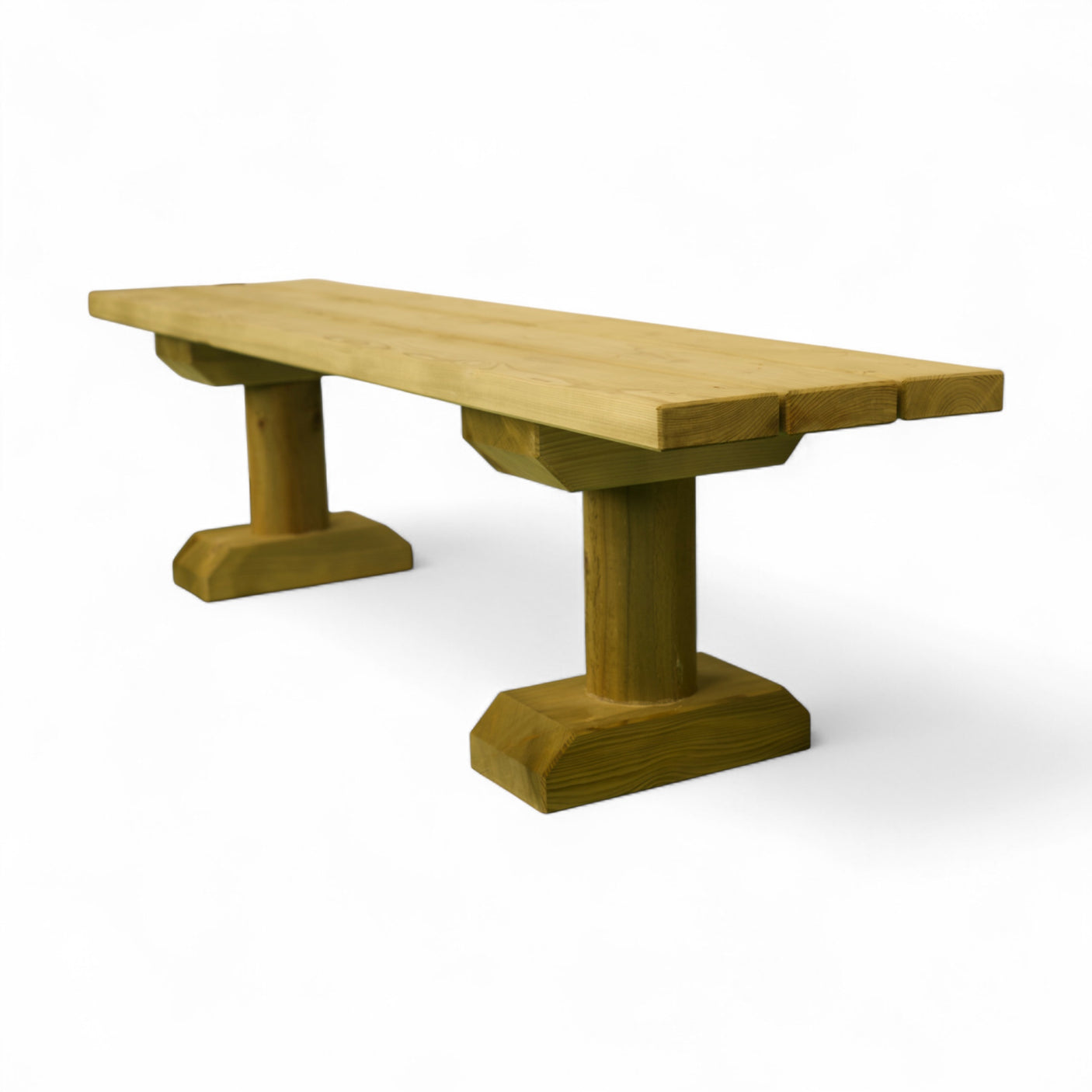 Gartenbank Holzbank ohne Lehne - KDI - Oestertal