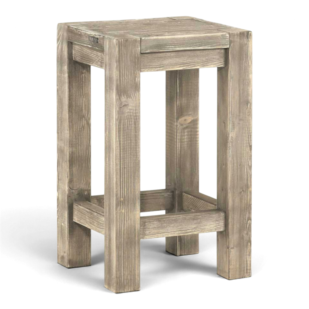 Stehtischhocker Massivholz - Stockmetal - ANTE NEO