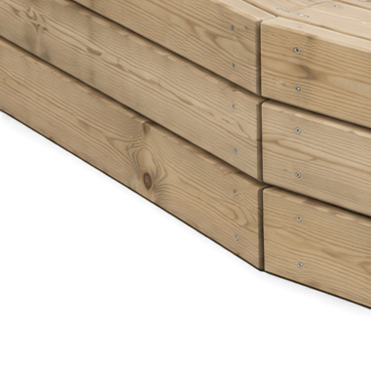 Liege- und Sitzdeck - Referatal - Douglasie