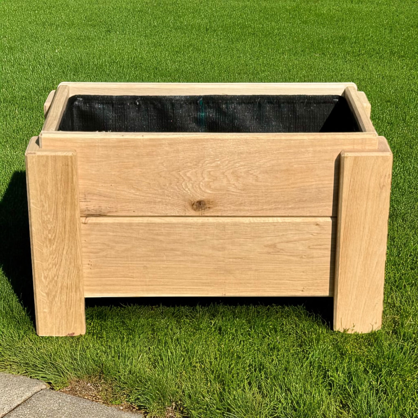 Pflanzkübel, Blumenkübel - Eiche - Verse - Natur