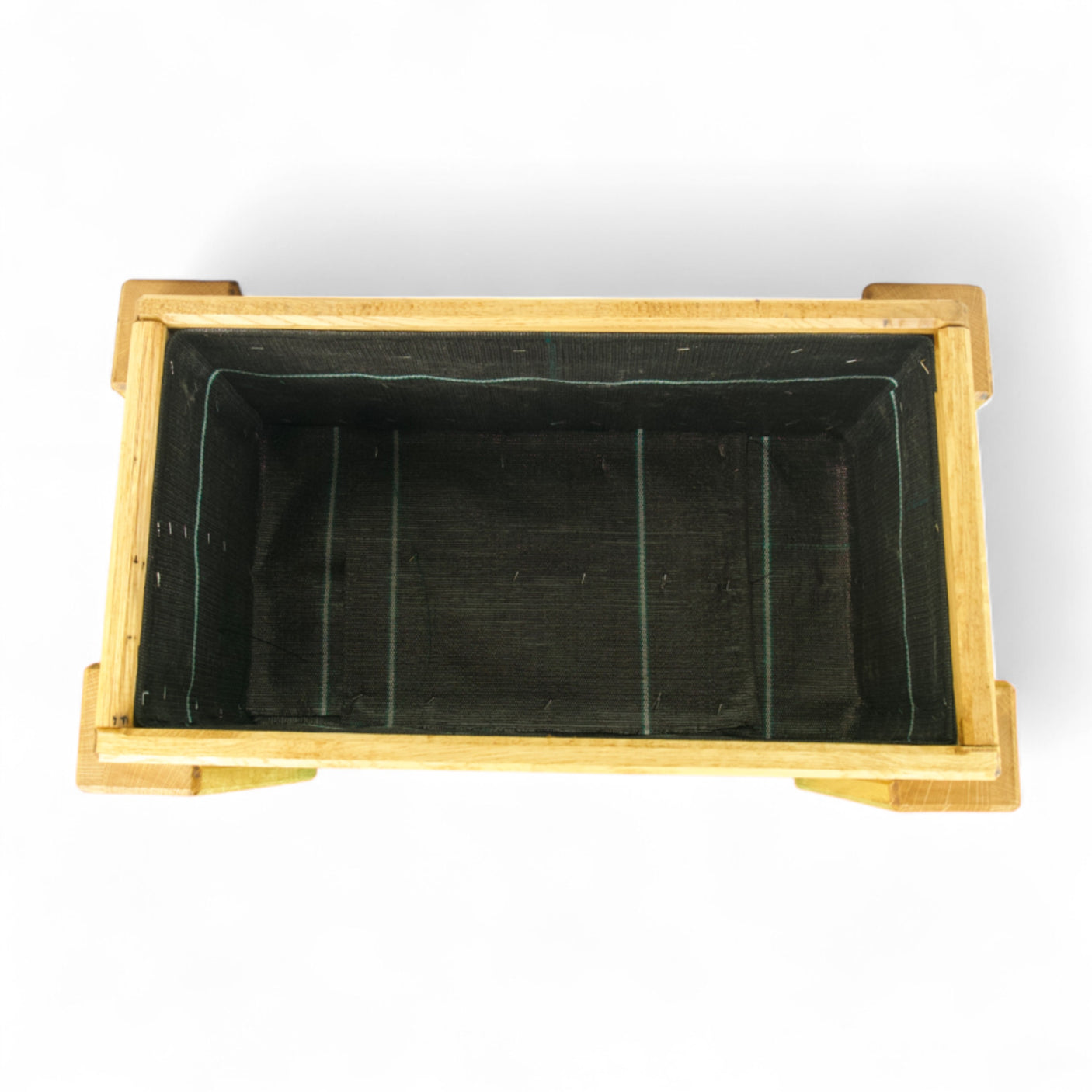 Pflanzkübel, Blumenkübel - Eiche - Verse - Lasiert