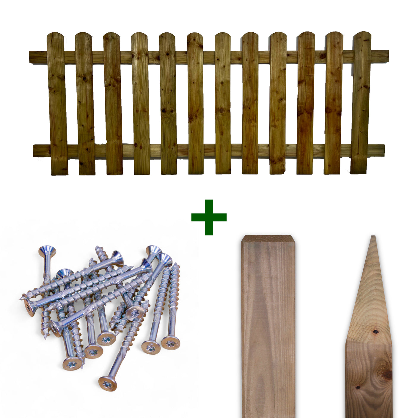 Komplettset Gartenzaun - Biggezaun - KDI