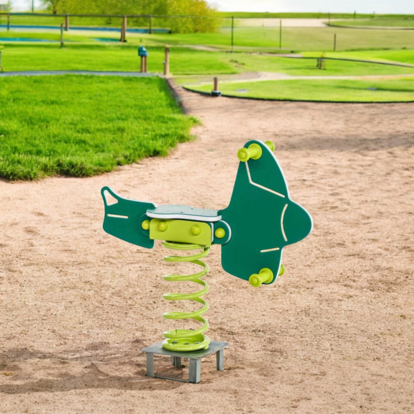 Federwipper - Flugzeug - Kommunal