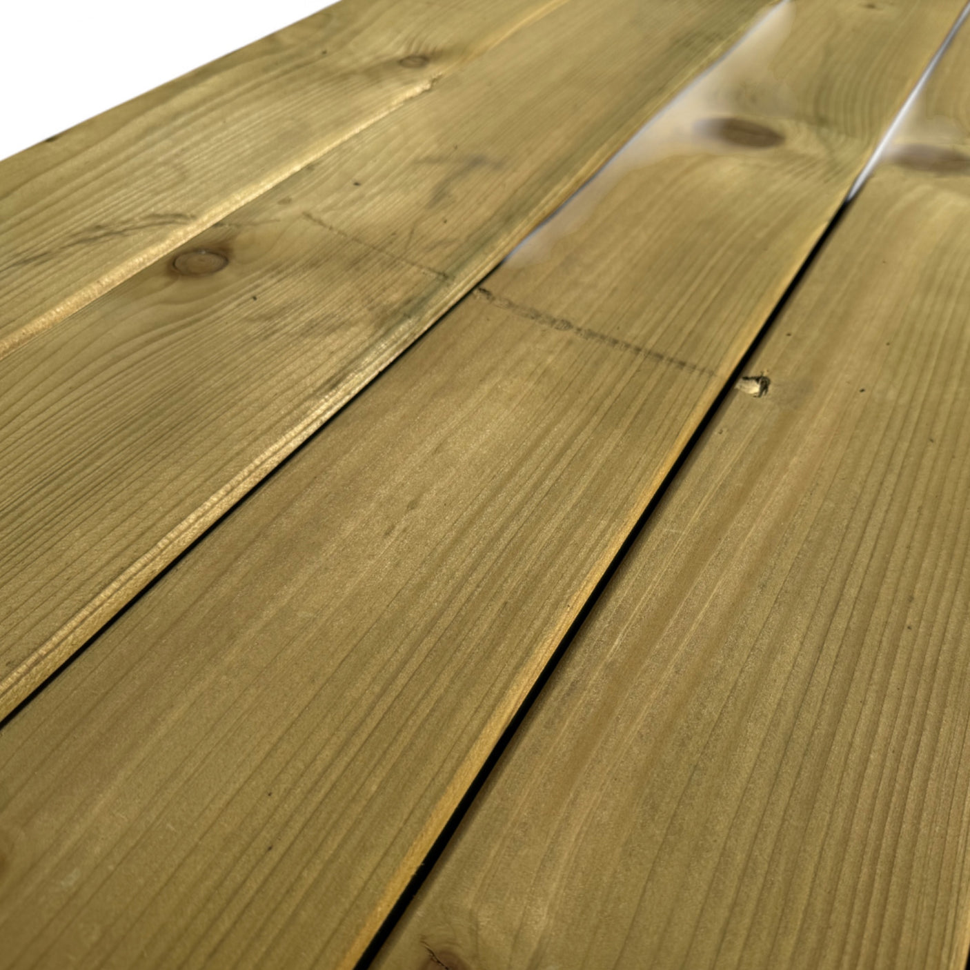 Gartentisch Massivholz - KDI Grün - Hennetal - B-Ware