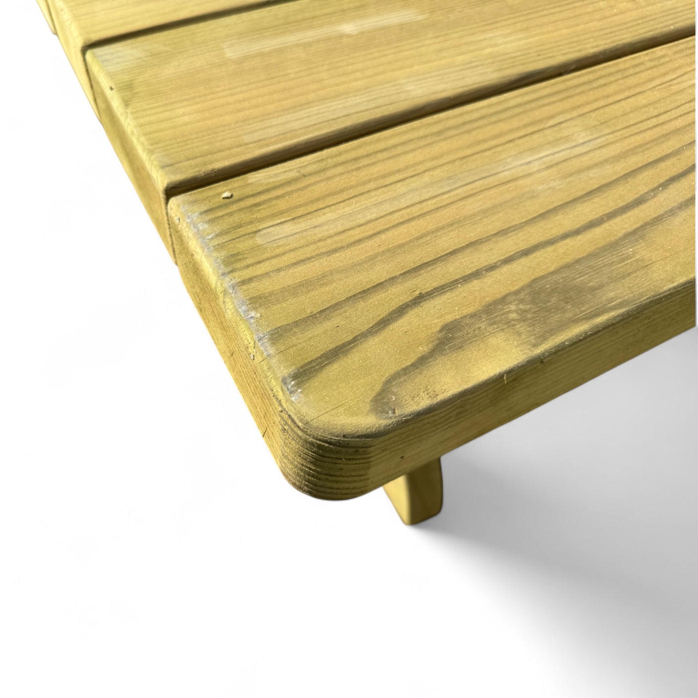 Gartentisch Massivholz - KDI Grün - Hennetal - B-Ware