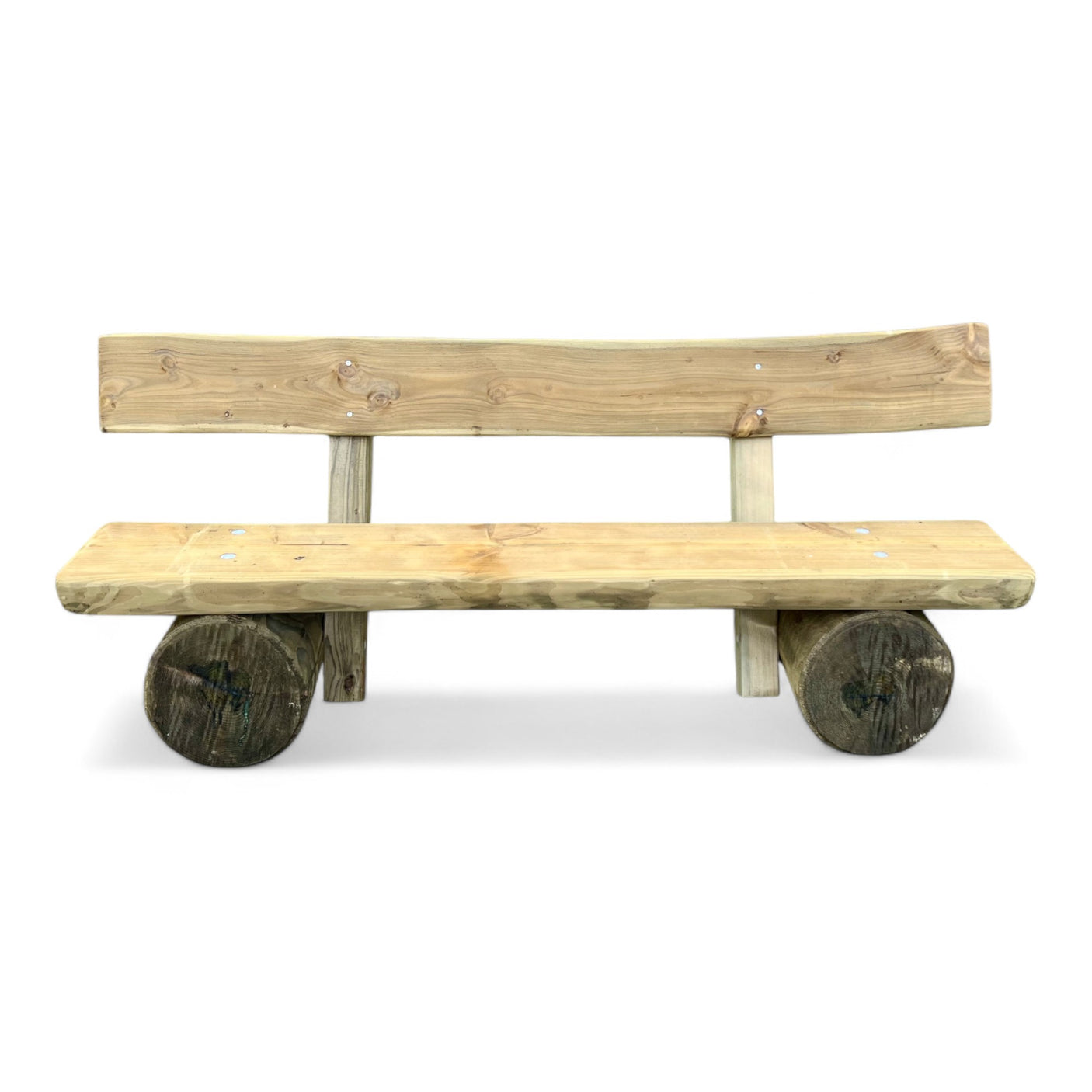 Gartenbank Holzbank mit Lehne - Veischedetal