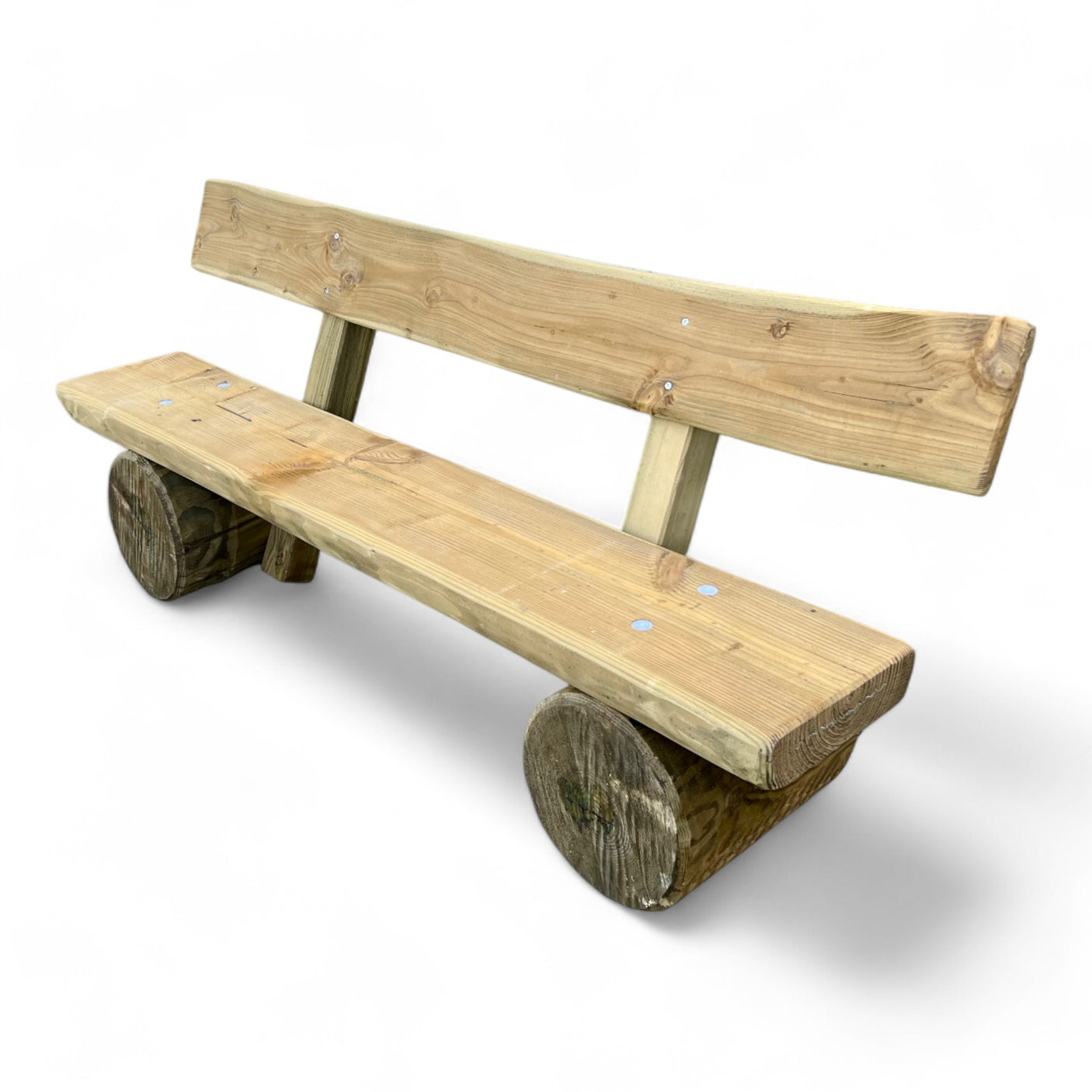 Gartenbank Holzbank mit Lehne - Veischedetal