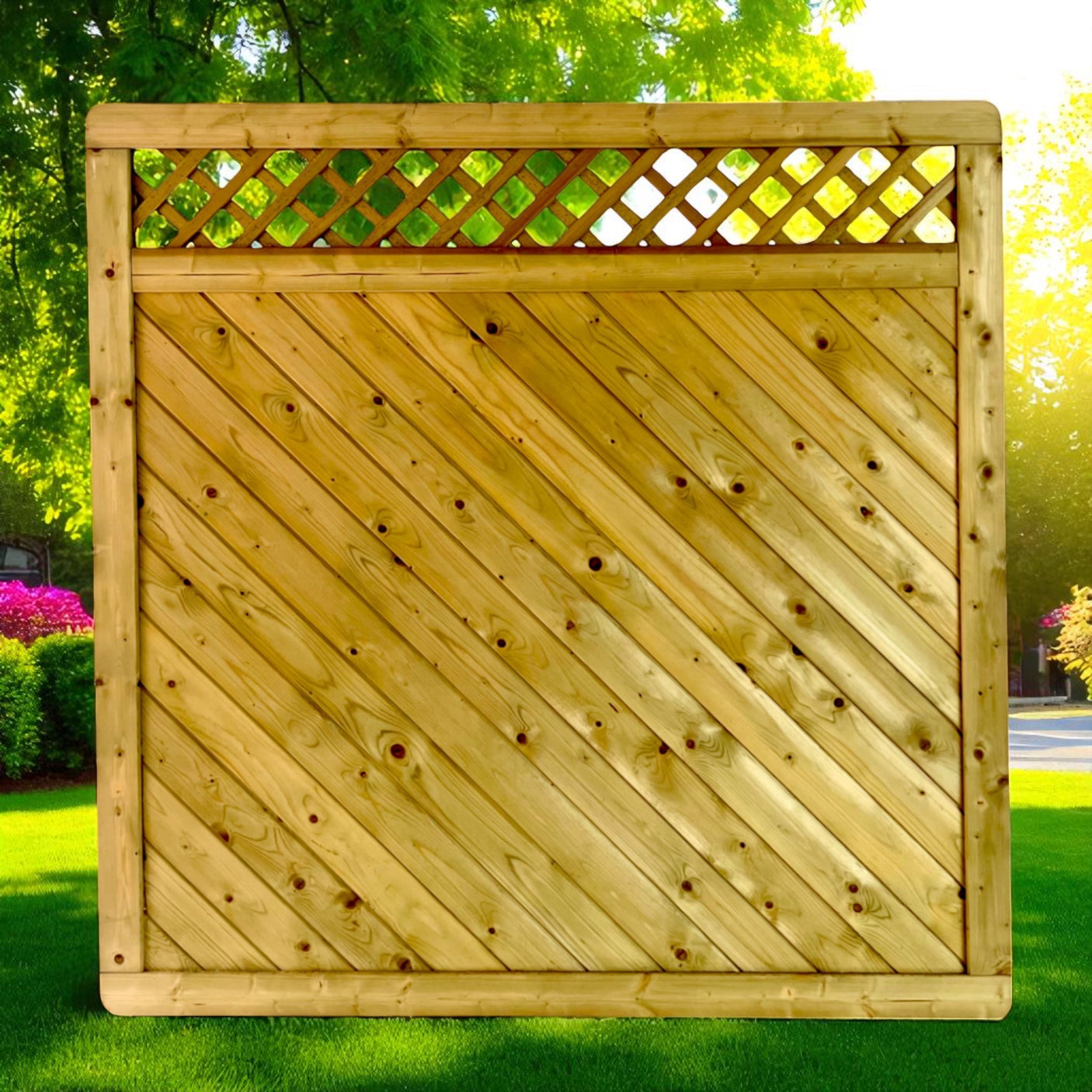 Sichtschutz Dichtzaun - Langenberg - KDI