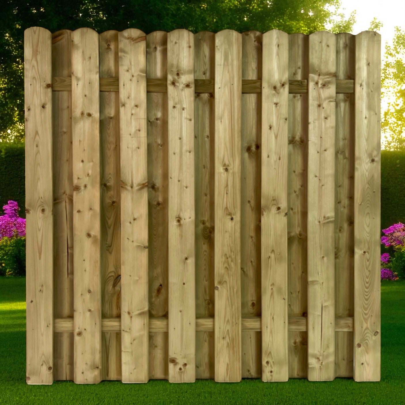 Sichtschutz Dichtzaun - Kahler Asten - KDI