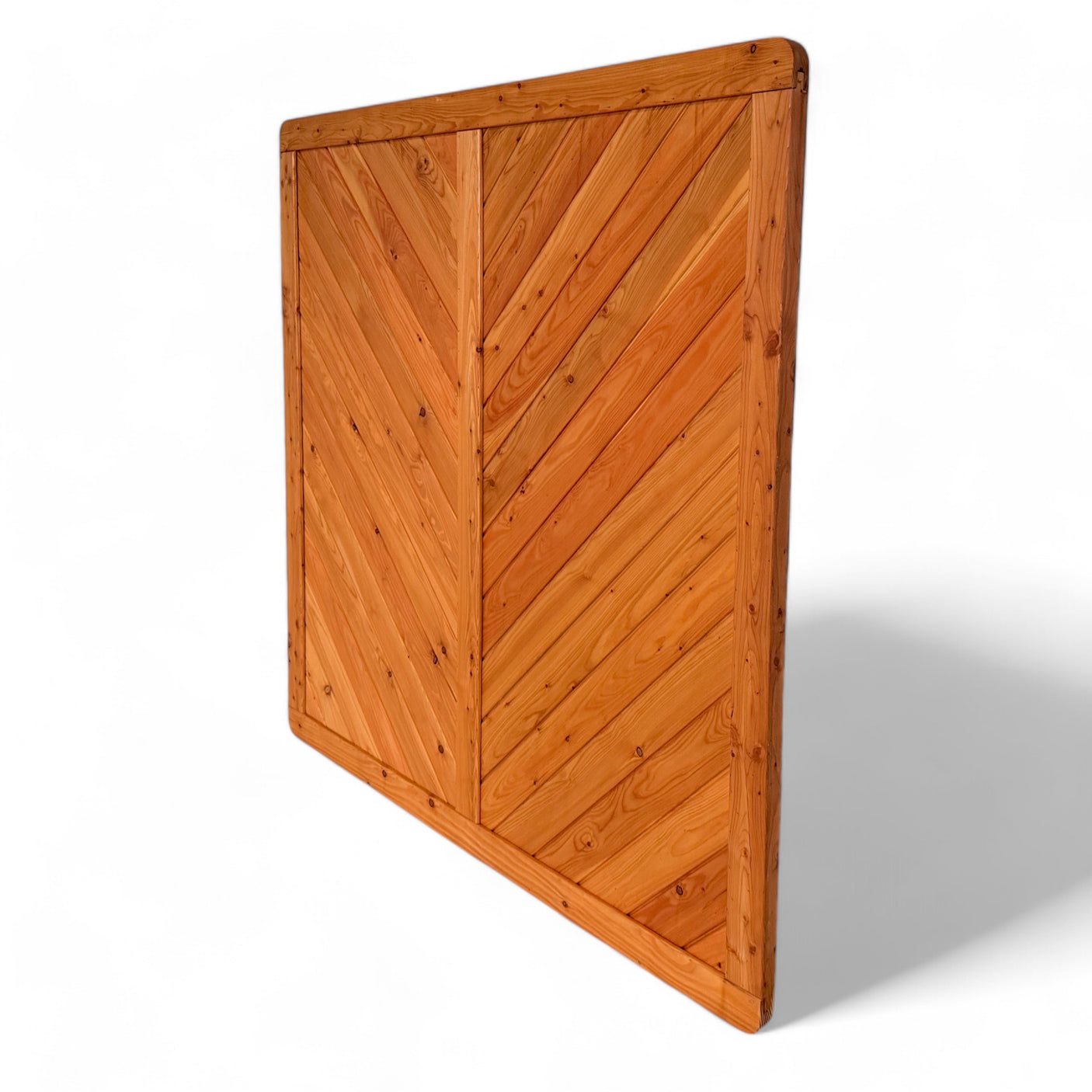 Sichtschutz Dichtzaun - Stüppel - Lärche geölt