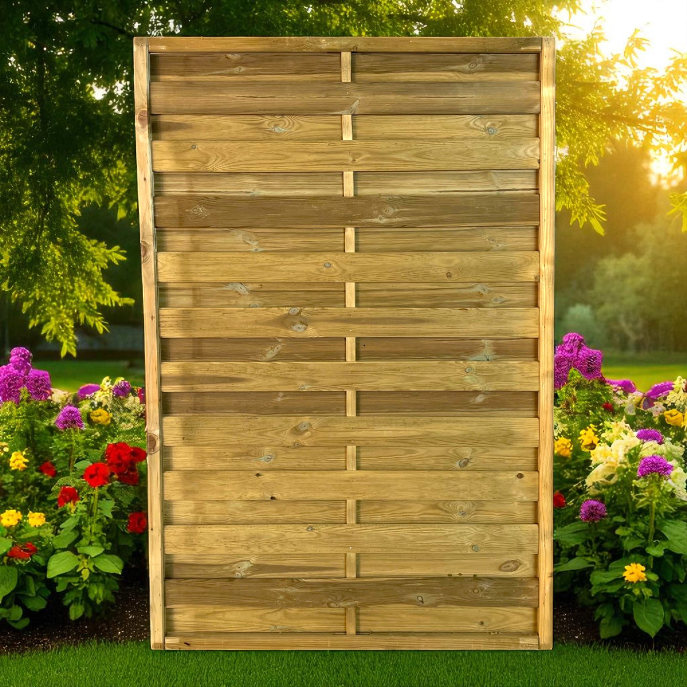 Sichtschutz Dichtzaun - Hohe Bracht - KDI