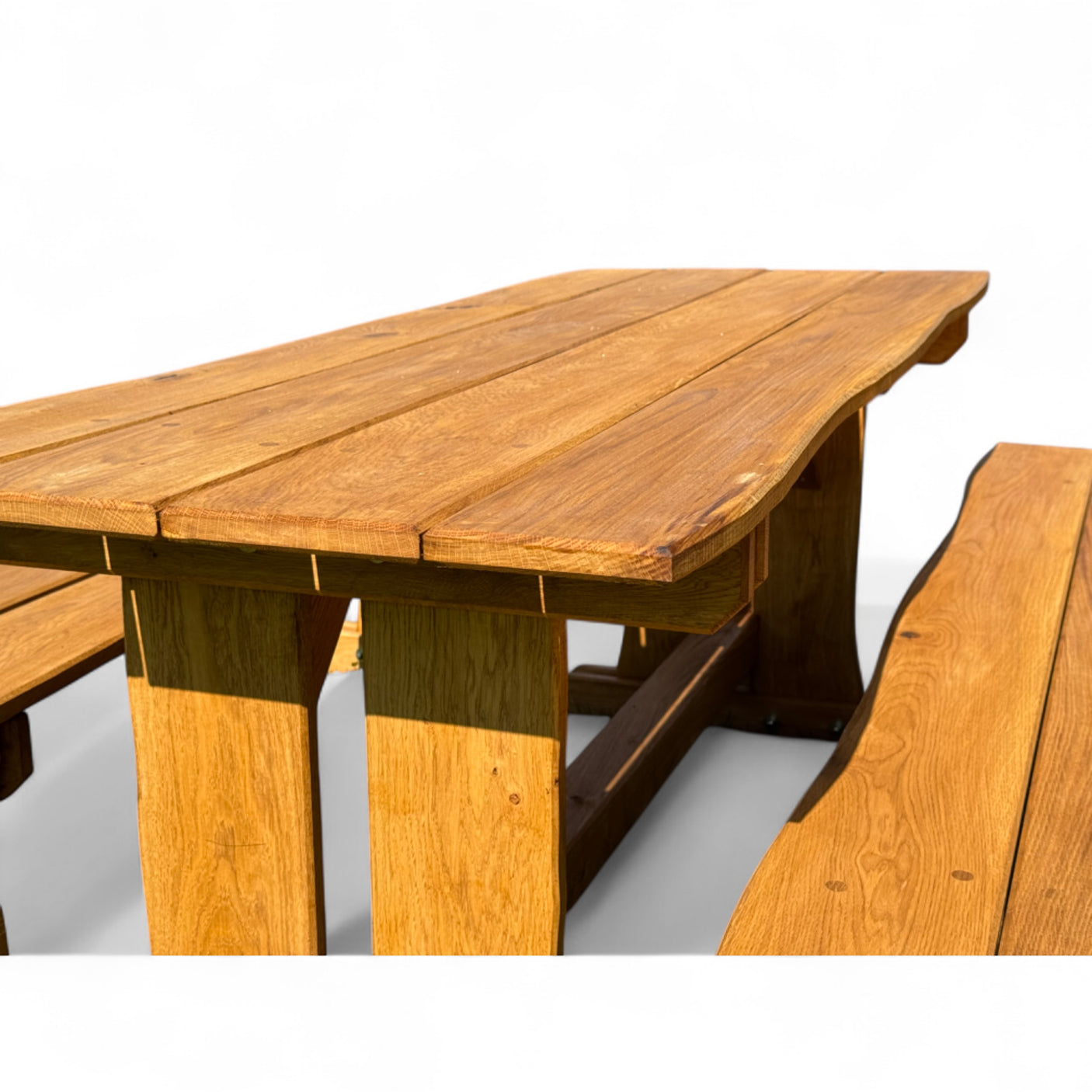 Garnitur Sitzgruppe - Eiche - Valmetal