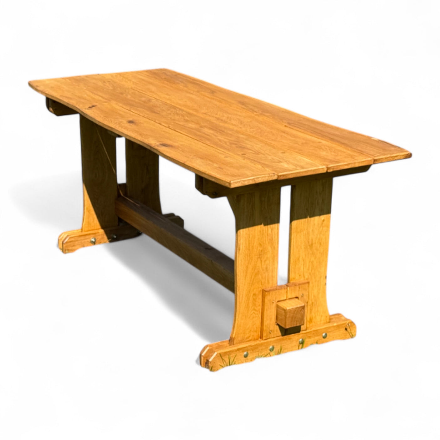 Gartentisch Massivholz - Eiche - Valmetal