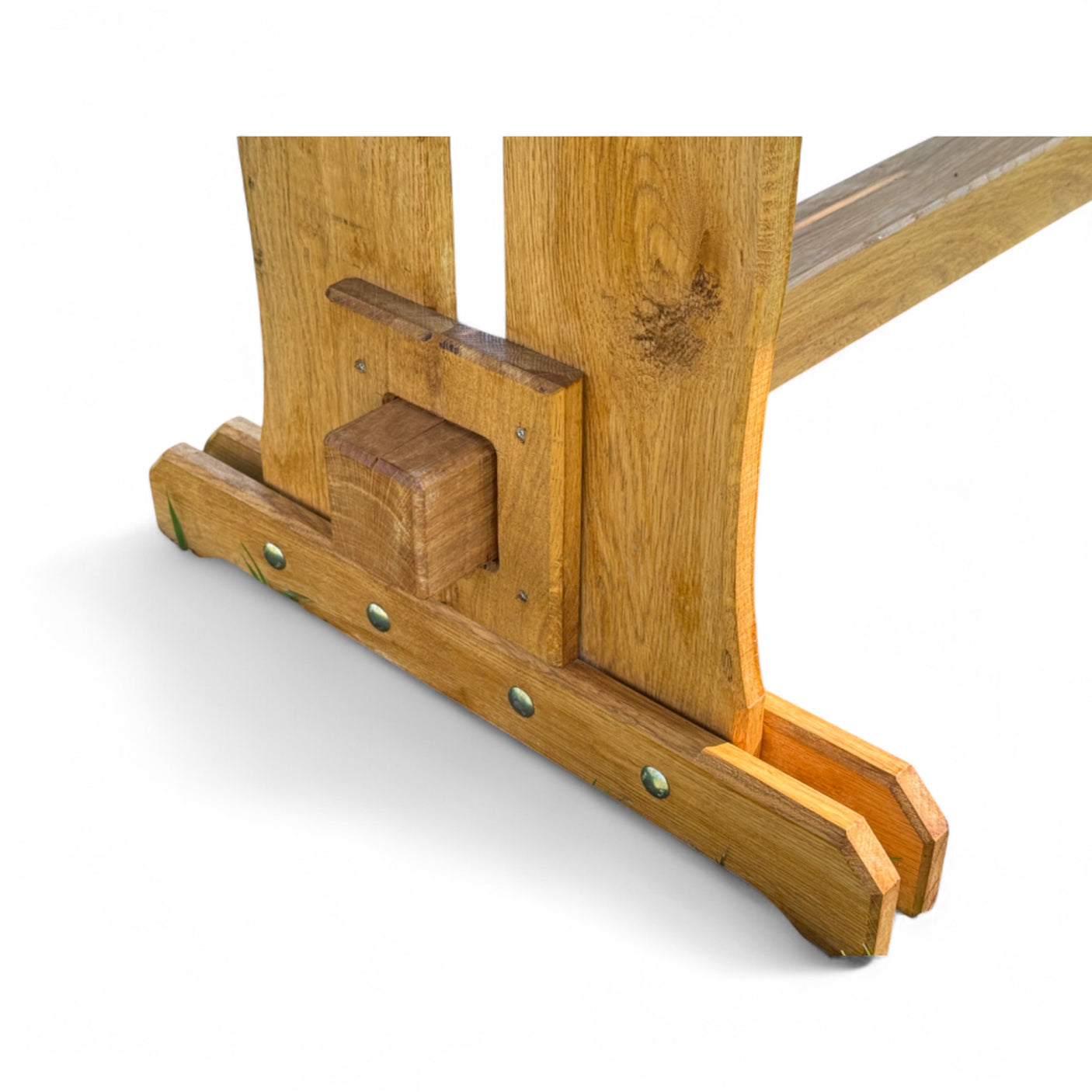 Gartentisch Massivholz - Eiche - Valmetal