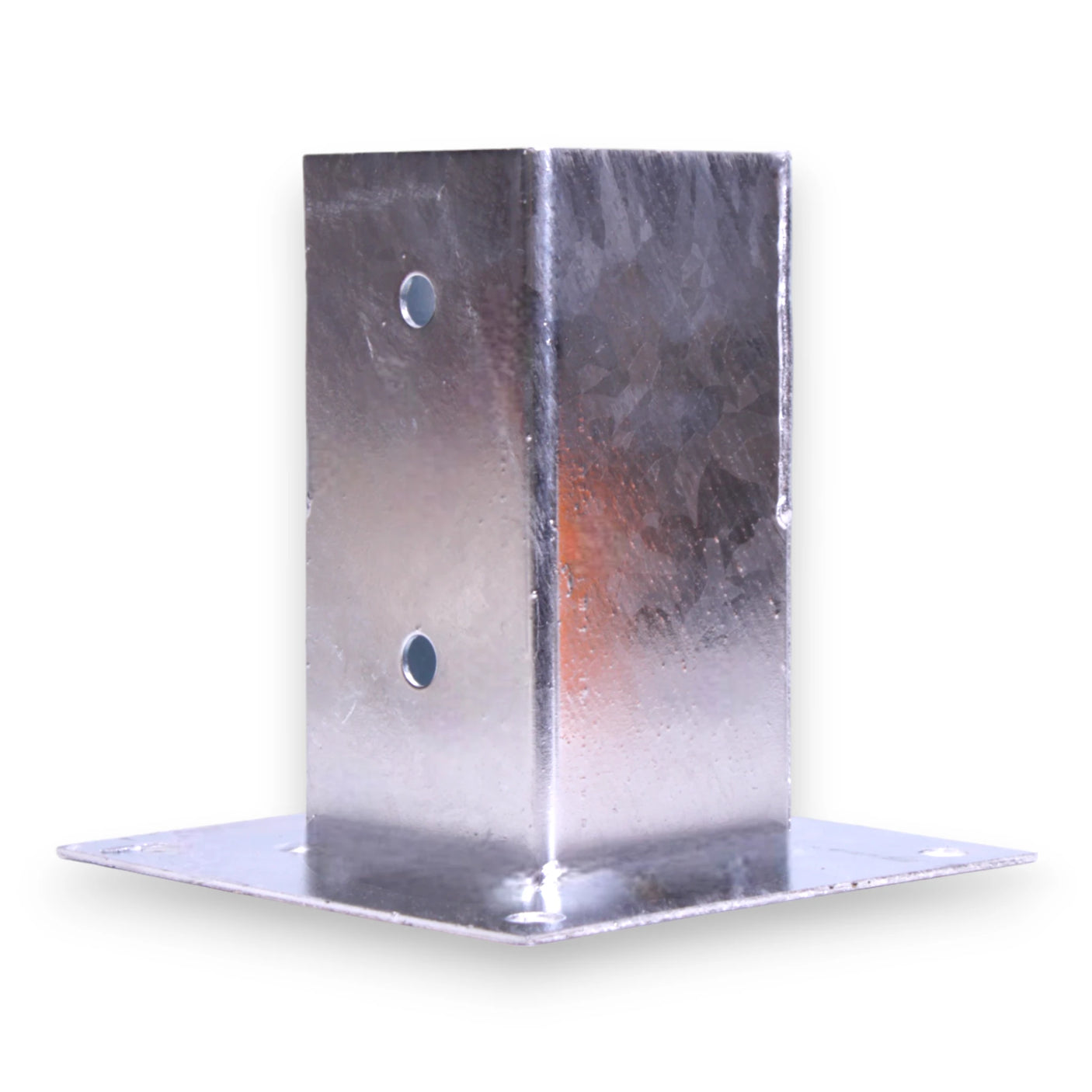 Vierkant Aufschraubhülse Pfostenschuh Verzinkt