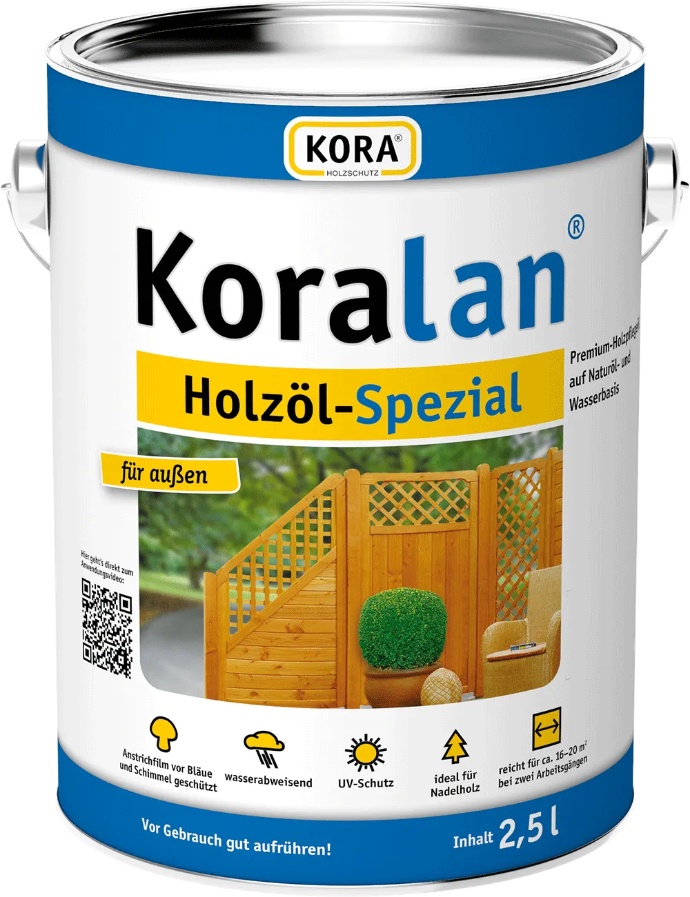 Koralan Holzöl Spezial, Pflegeöl
