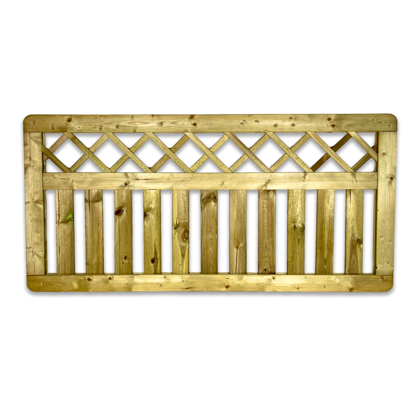 Komplettset Gartenzaun - Listerzaun - KDI