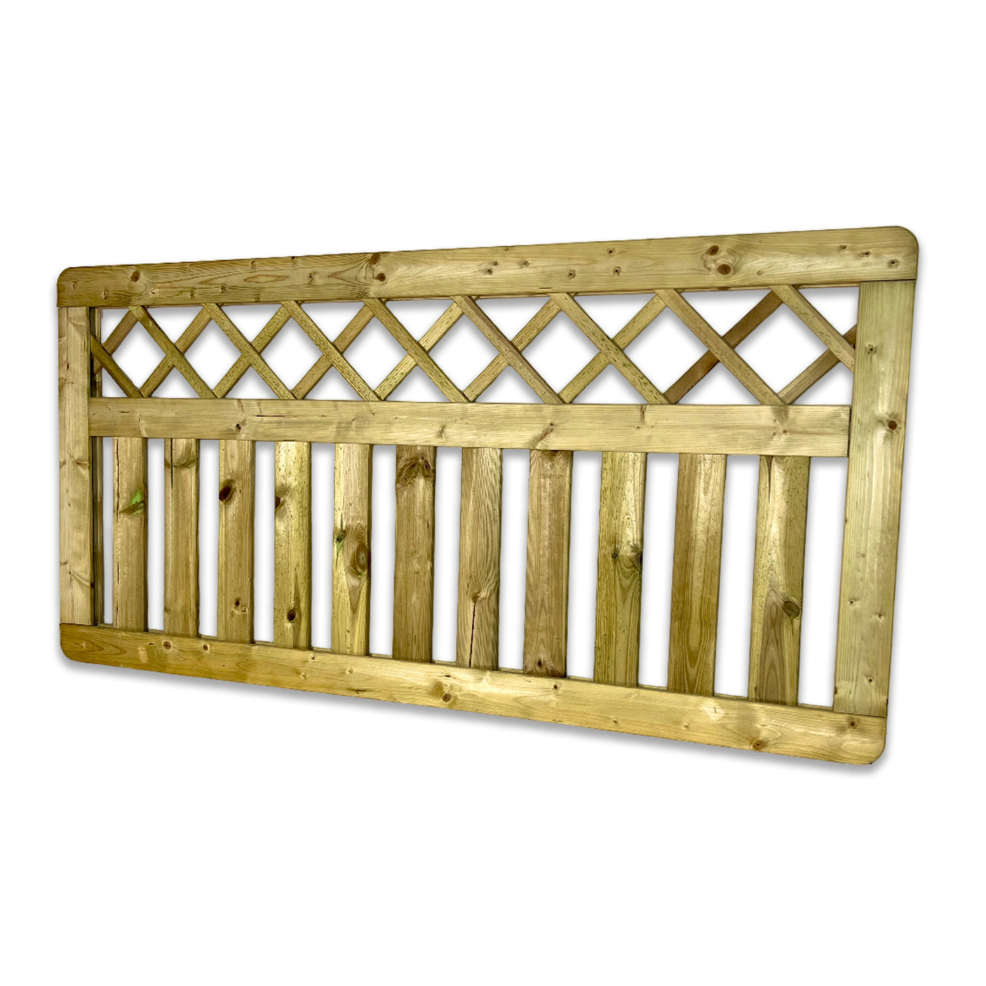 Komplettset Gartenzaun - Listerzaun - KDI