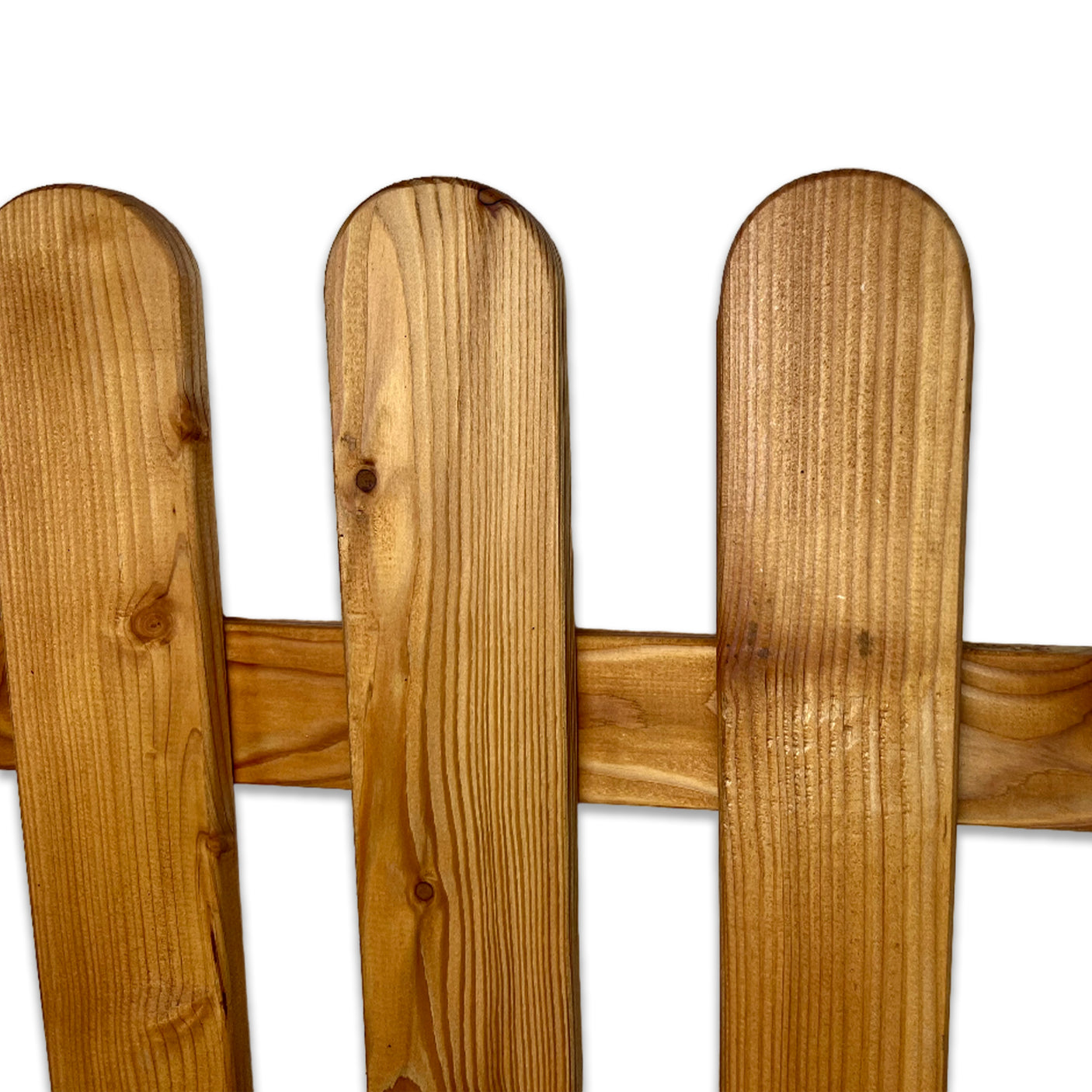 Komplettset Gartenzaun - Möhnezaun - Lärche geölt