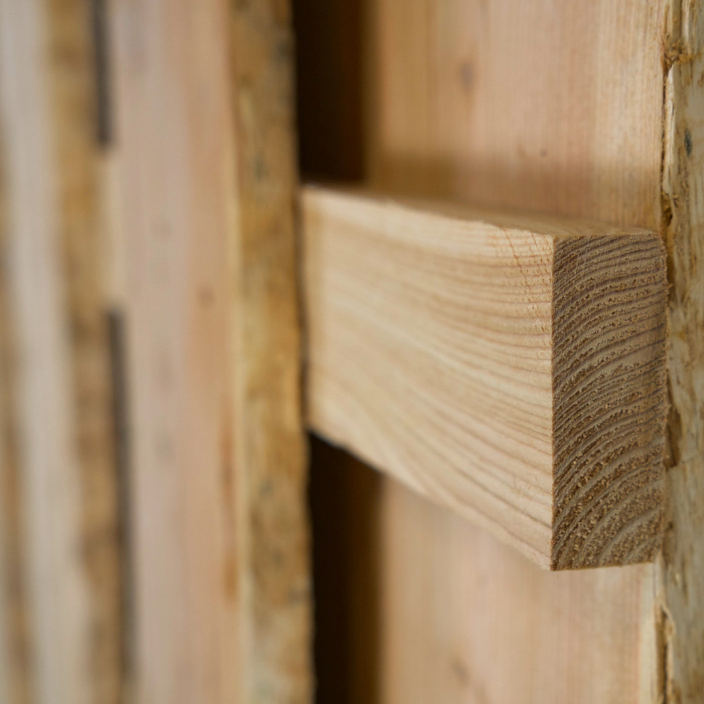 Sichtschutz Dichtzaun - Mittelsberg - Lärche Natur