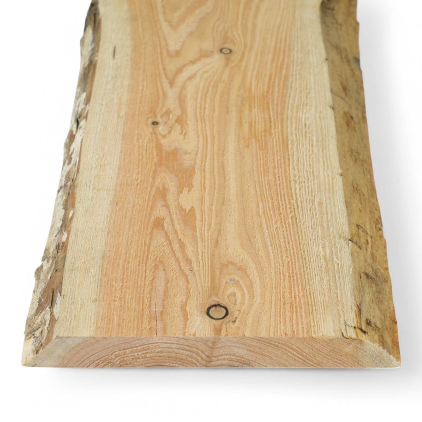 Bonanzabohlen Rangerzaunbohlen Bretter Zaunbretter - Lärche unbesäumt sägerau - Natur