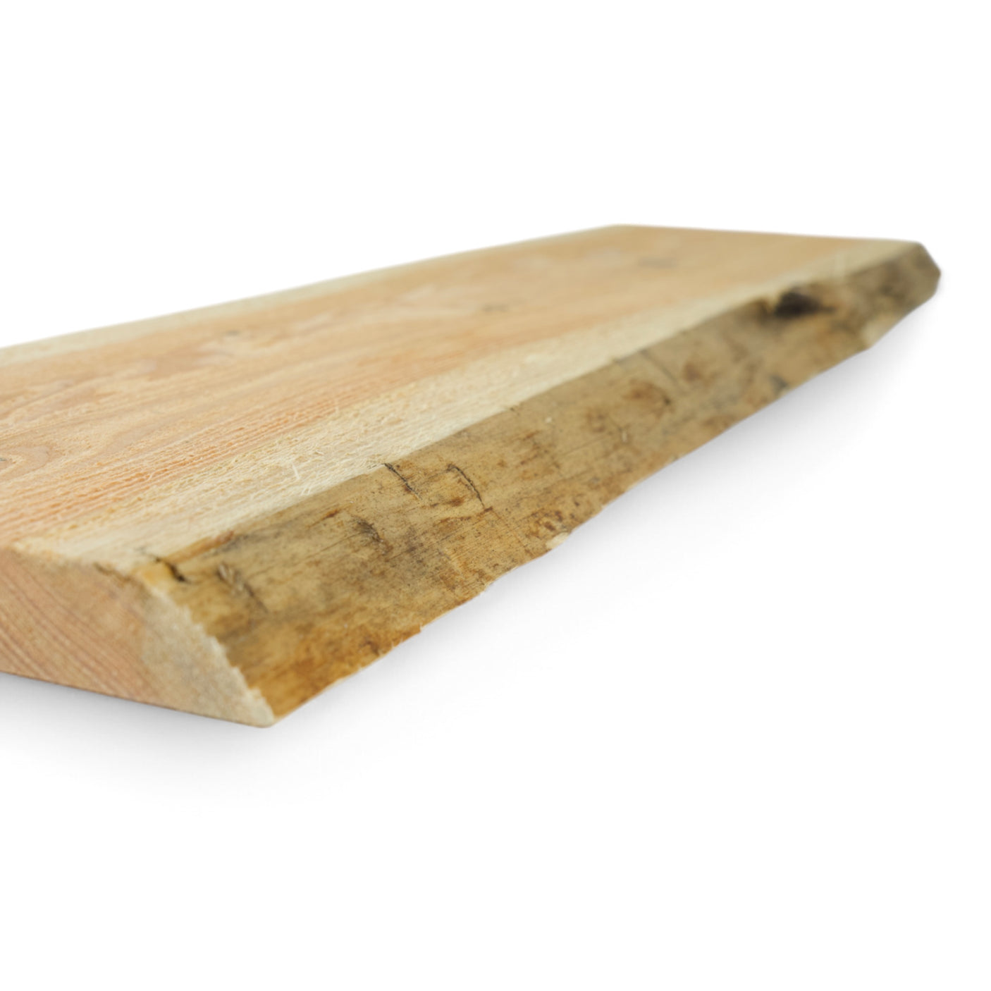 Bonanzabohlen Rangerzaunbohlen Bretter Zaunbretter - Lärche unbesäumt sägerau - Natur