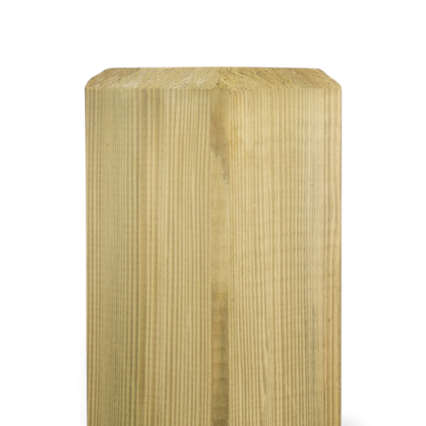 Vierkantpfosten Stumpf - Kiefer - KDI Grün