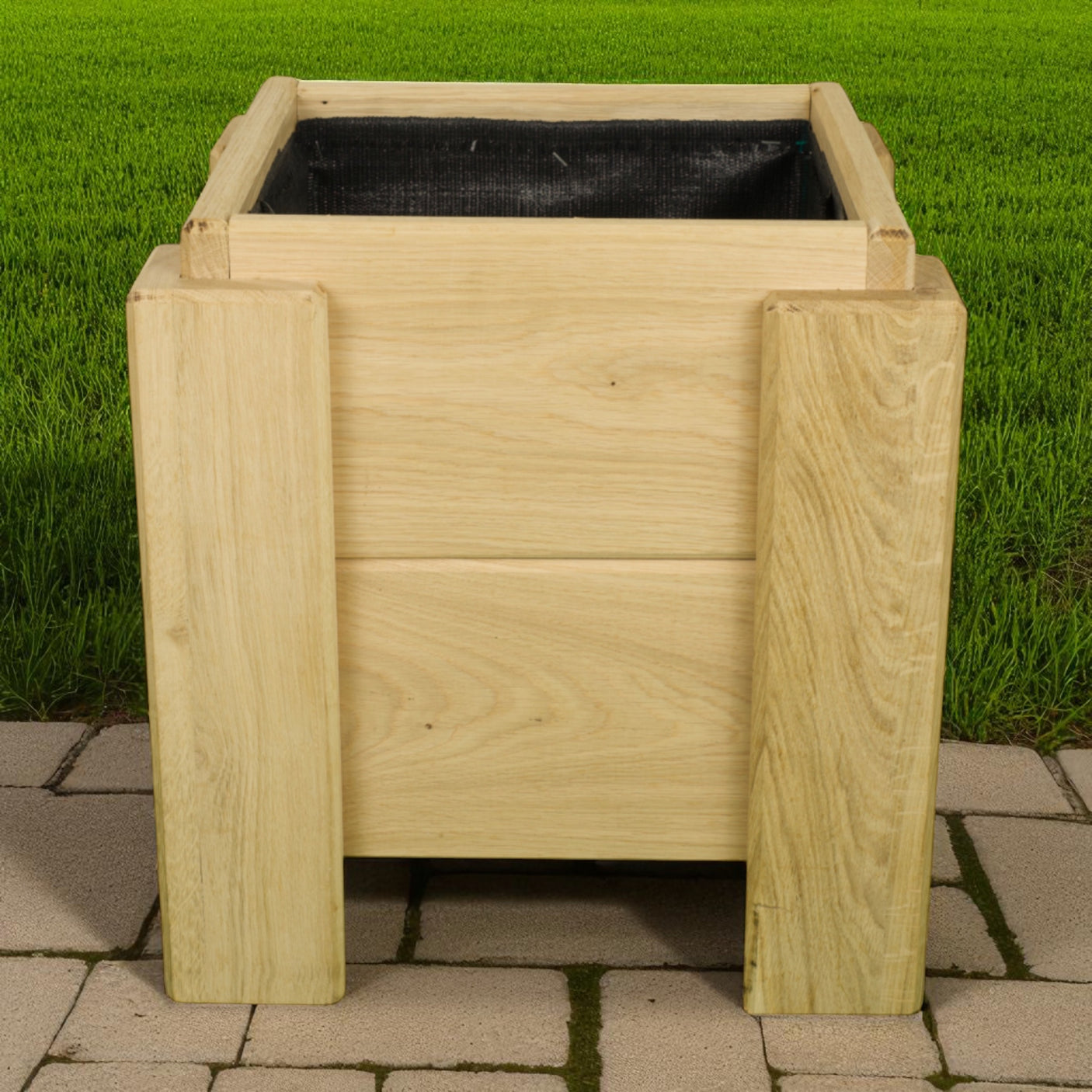 Pflanzkübel, Blumenkübel - Eiche - Ennepe - Natur