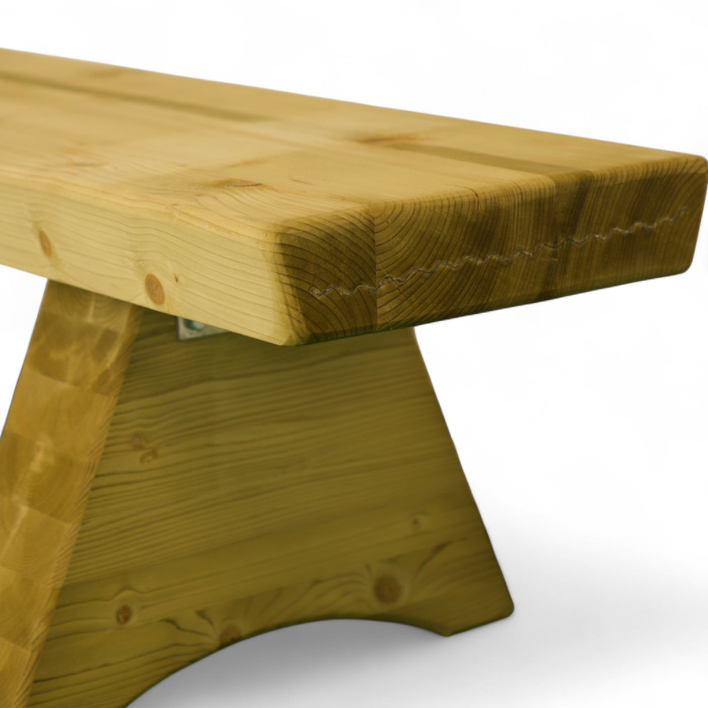 Gartenbank Holzbank ohne Lehne - KDI - Elstertal