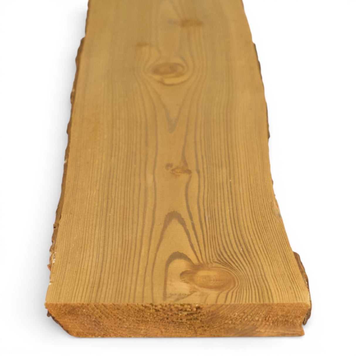 Bonanzabohlen Rangerzaunbohlen Bretter Zaunbretter - Lärche unbesäumt gehobelt - KDI