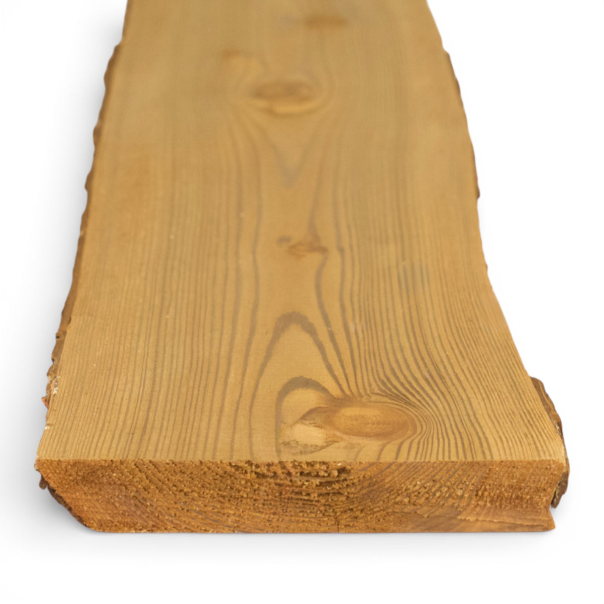 Bonanzabohlen Rangerzaunbohlen Bretter Zaunbretter - Lärche unbesäumt gehobelt - KDI