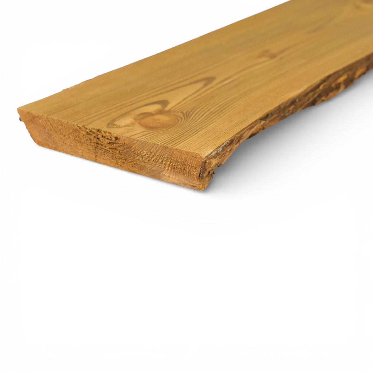 Bonanzabohlen Rangerzaunbohlen Bretter Zaunbretter - Lärche unbesäumt gehobelt - KDI