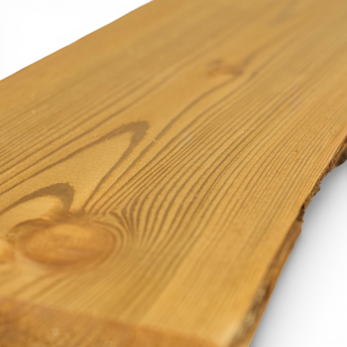 Bonanzabohlen Rangerzaunbohlen Bretter Zaunbretter - Lärche unbesäumt gehobelt - KDI