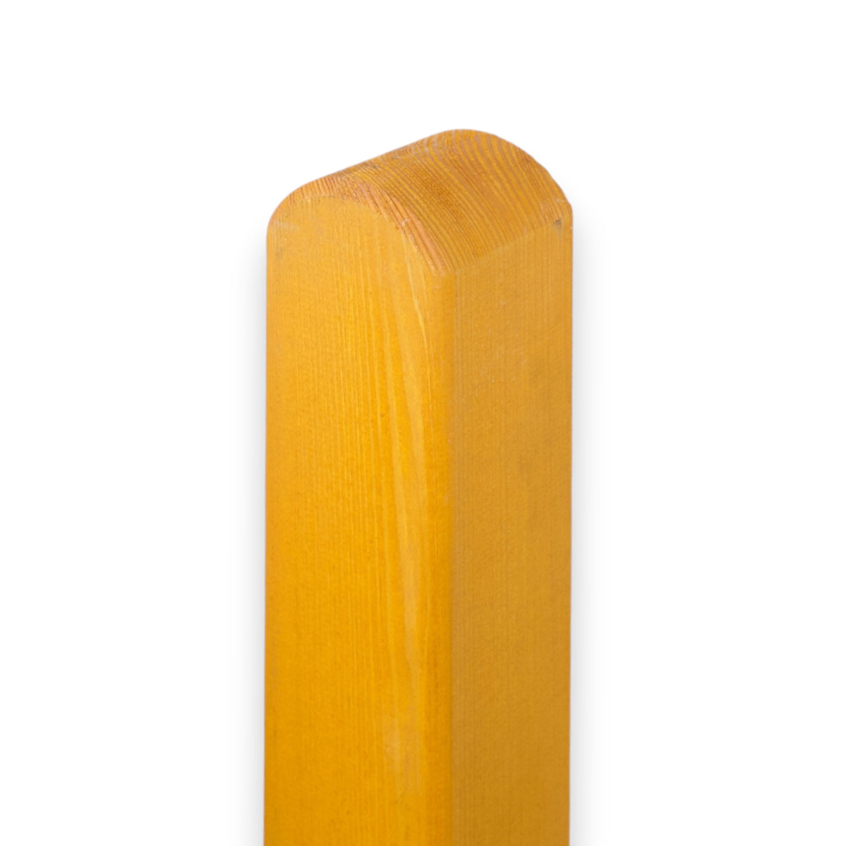 Vierkantpfosten stumpf - Friesenzaunpfosten - Honig Lasiert 9 x 110 cm