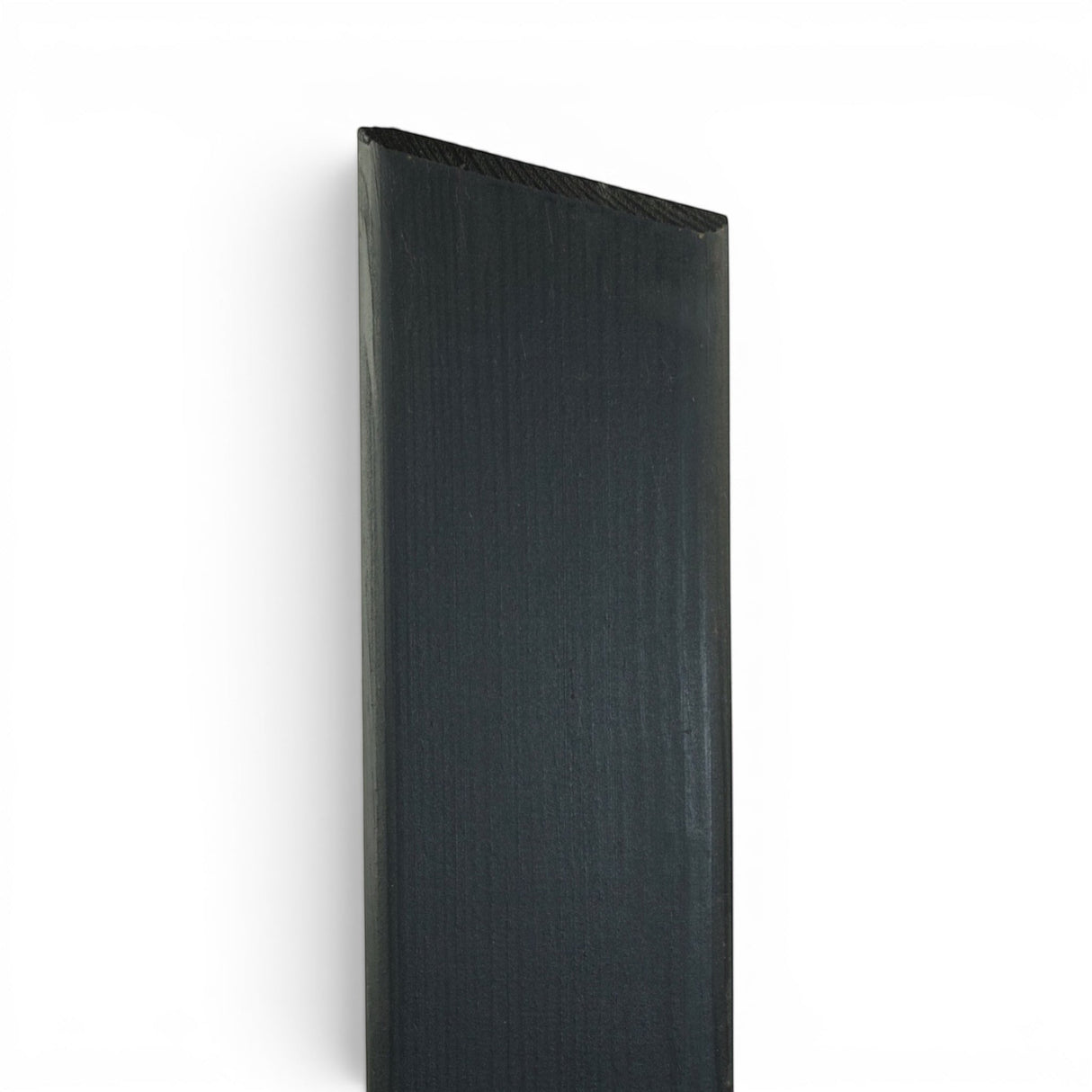 Vierkantpfosten stumpf - Schrägzaunpfosten - Anthrazit Lasiert 9 x 160 cm