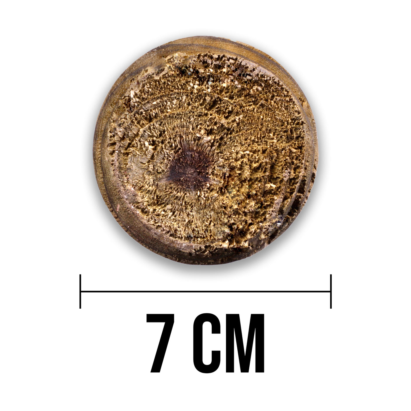 Baumpfahl Pfosten - Naturbelassen - Rund