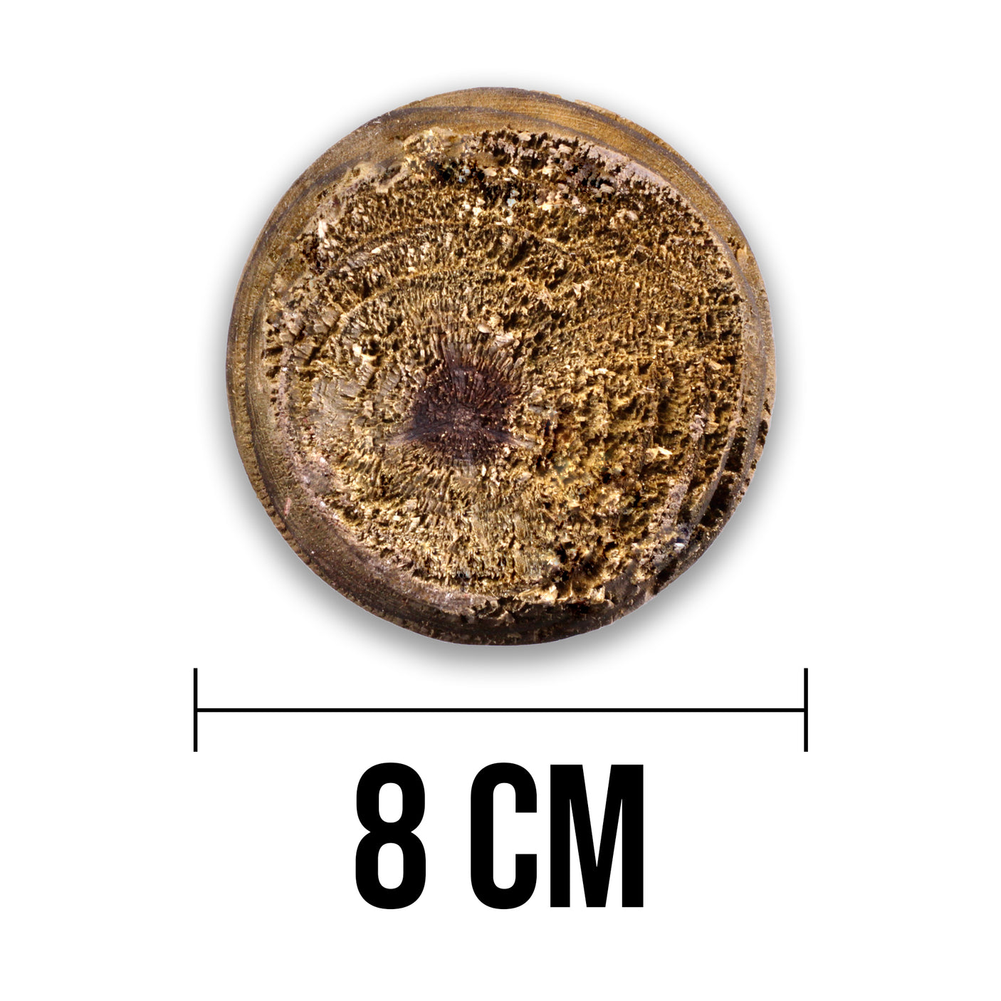 Baumpfahl Pfosten - Naturbelassen - Rund