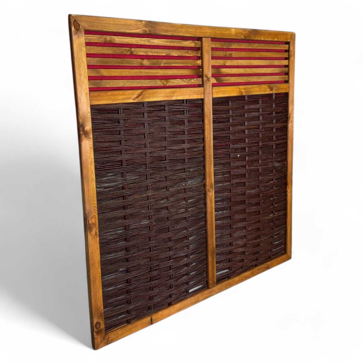 Sichtschutz Weidenzaun - Rothaarsteig - geölt