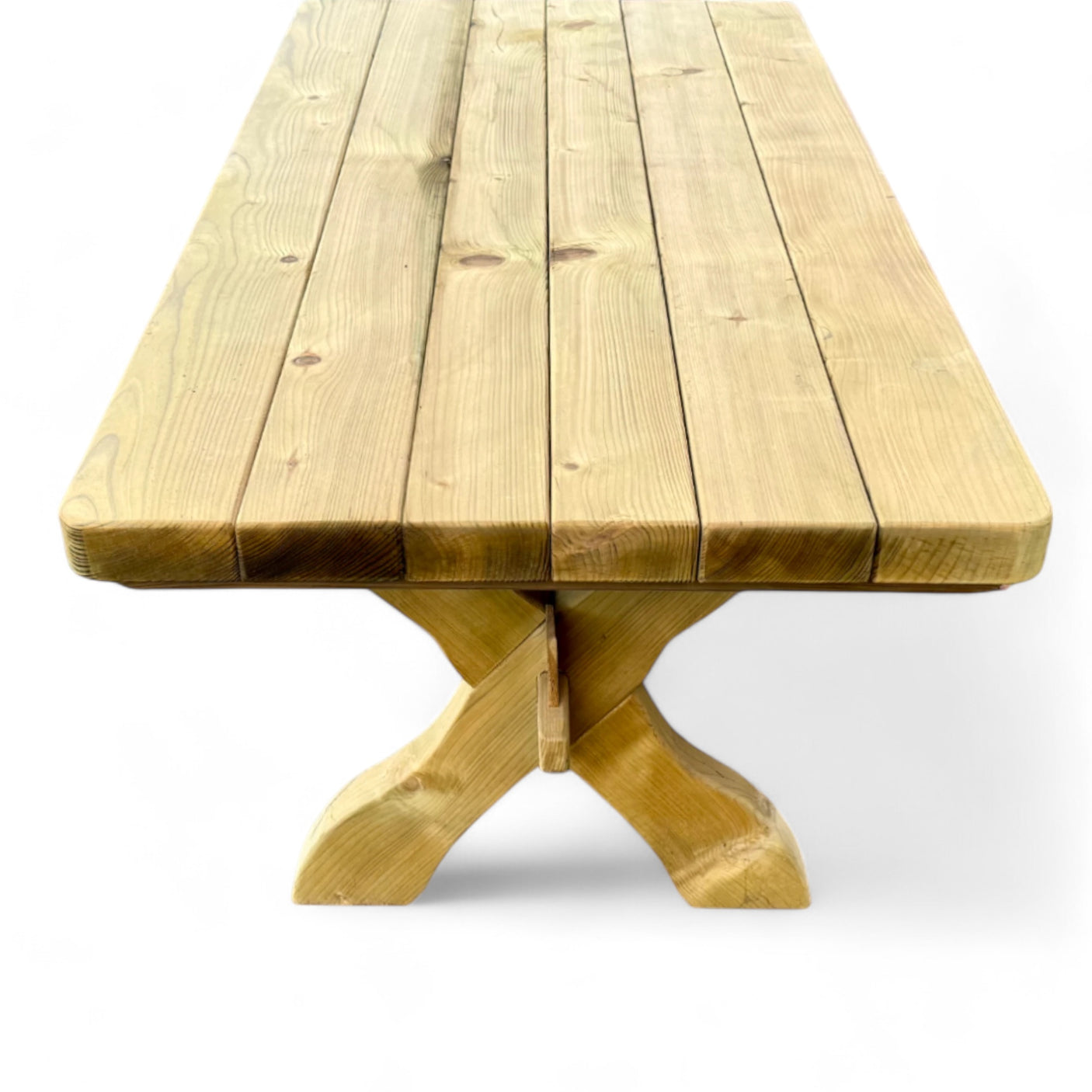 Gartentisch Massivholz - KDI Grün - Hennetal - B-Ware