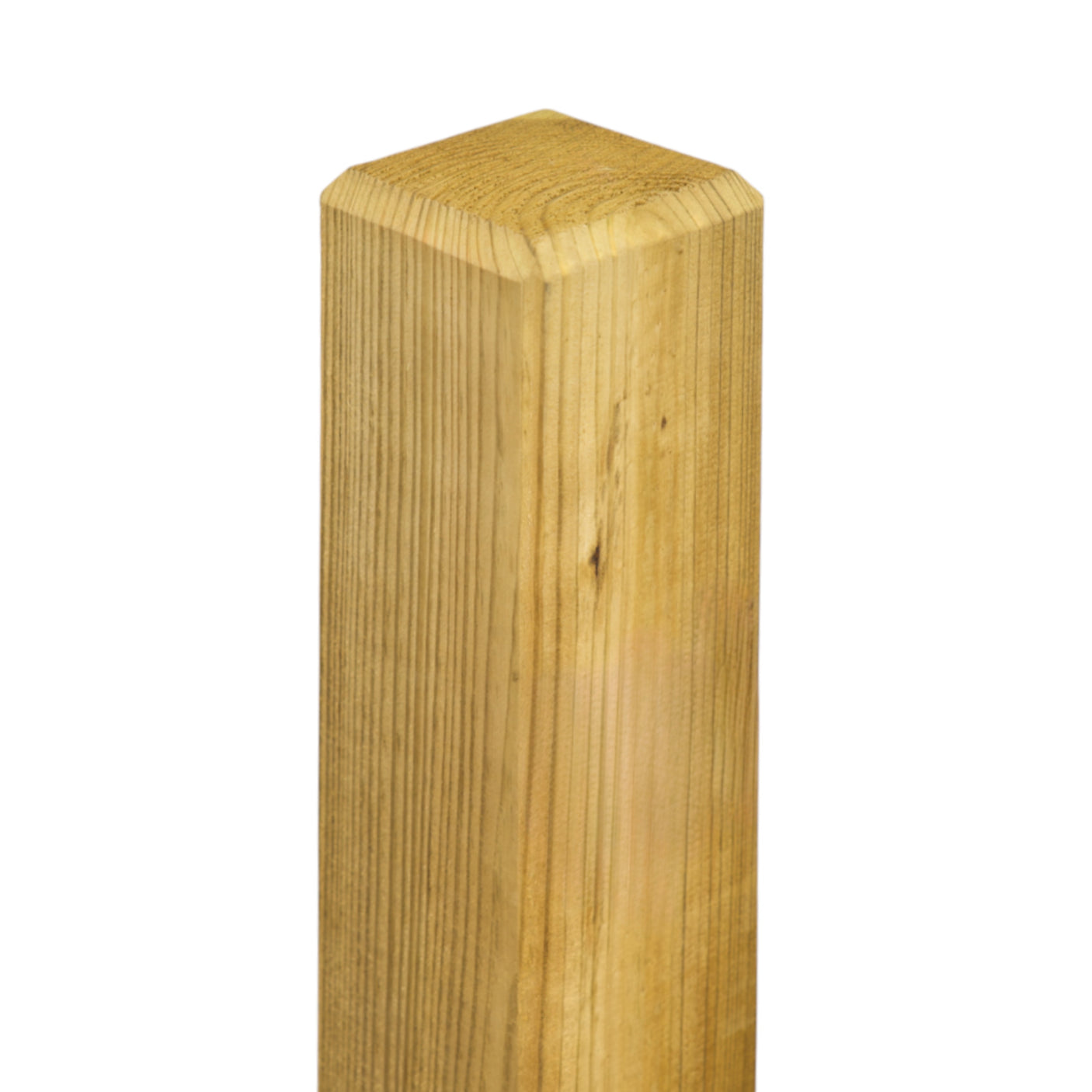 Vierkantpfosten Stumpf - Kiefer - KDI Grün