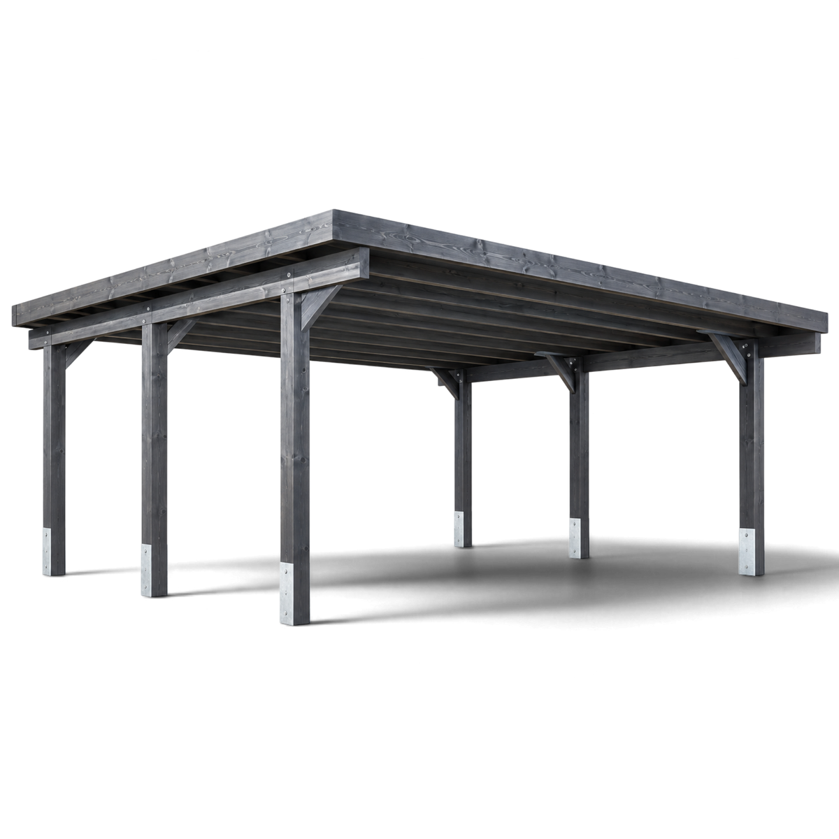 Doppelcarport Meschede - Natur / Lasiert