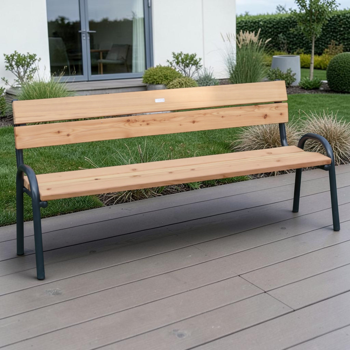 Gartenbank Holzbank mit Lehne - Douglasie - Kettelbachtal