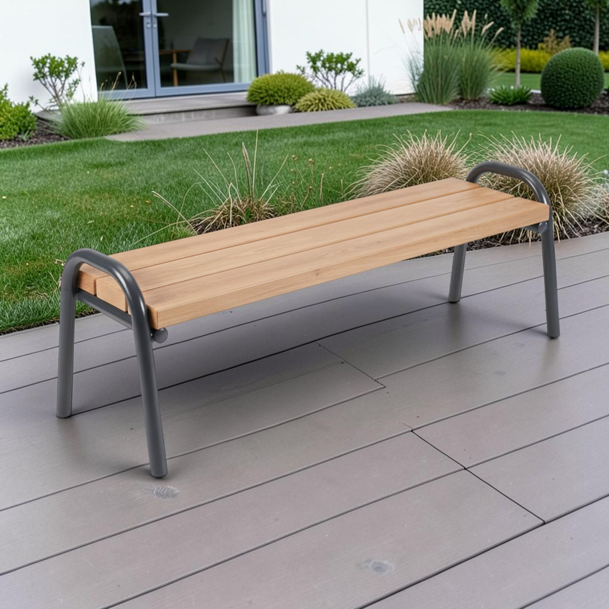 Gartenbank Holzbank ohne Lehne - Douglasie - Kettelbachtal