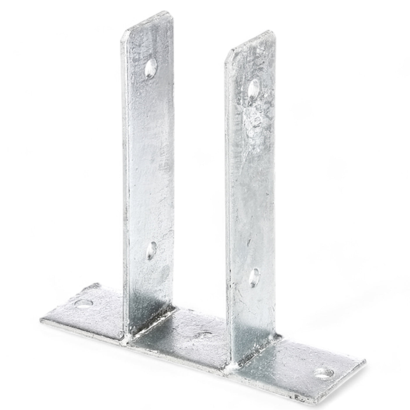 U-Pfostenträger, Stahl, feuerverzinkt zum aufschrauben