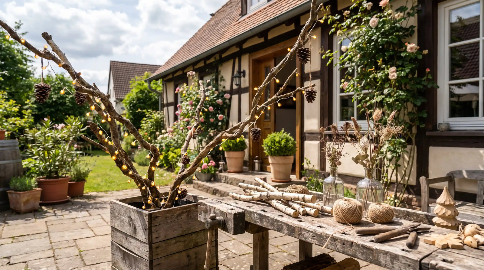 Was kann man mit Ästen machen? Natürliche Ideen für Garten, Haus und Deko