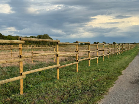 Wie baue ich einen Weidezaun? Koppelzaun bauen