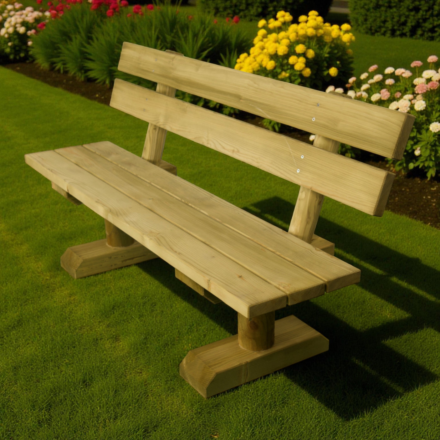 Gartenbank Holzbank - KDI - Oestertal